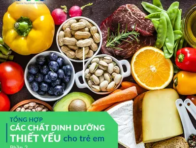 Tổng hợp các chất dinh dưỡng thiết yếu cho trẻ em – Phần 2 (news) Tổng hợp các chất dinh dưỡng thiết yếu cho trẻ em – Phần 2 (news)